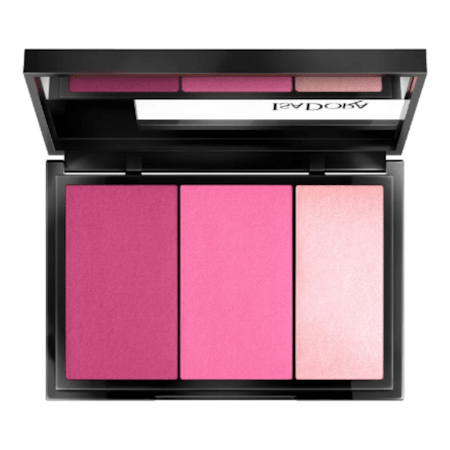 IsaDora Rouge Palette 3in1 - 71 Blushed Fuchsia