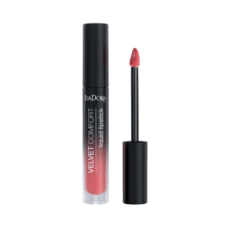 IsaDora Velvet Comfort Liquid Lipstick - 74 Think Pink