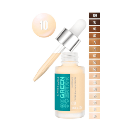 Maybelline Superdrop Tinted Oil Foundation 10