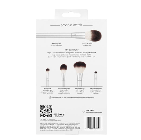 Ecotools - Set of 4 brushes Cheek + Eye Highlight