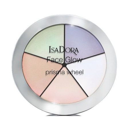 IsaDora Face Glow Prisma Wheel 18 g - 50 Rainbow Highlights