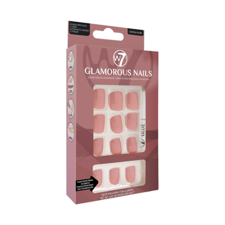 W7 Lösnaglar Cocoa Nude 24 pcs