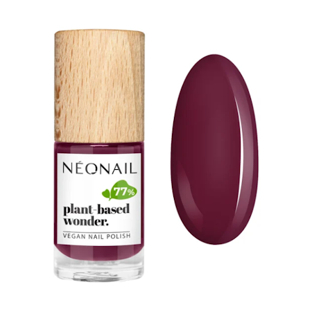 NEONAIL Vegan Nail Polish PLANT BASE WONDER 7,2 ml - PURE GRAPE