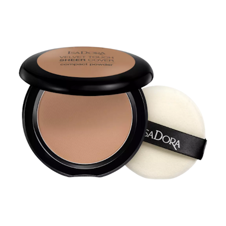 IsaDora Velvet Touch Sheer Cover Compact Powder - 48 Neutral Almond