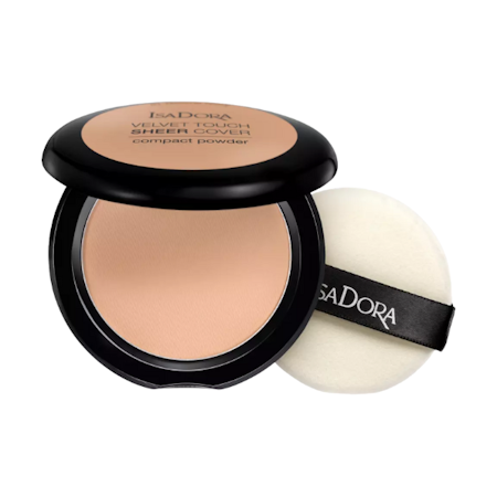 IsaDora Velvet Touch Sheer Cover Compact Powder - 46 Warm Beige