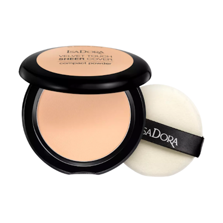 IsaDora Velvet Touch Sheer Cover Compact Powder - 42 Warm Vanilla