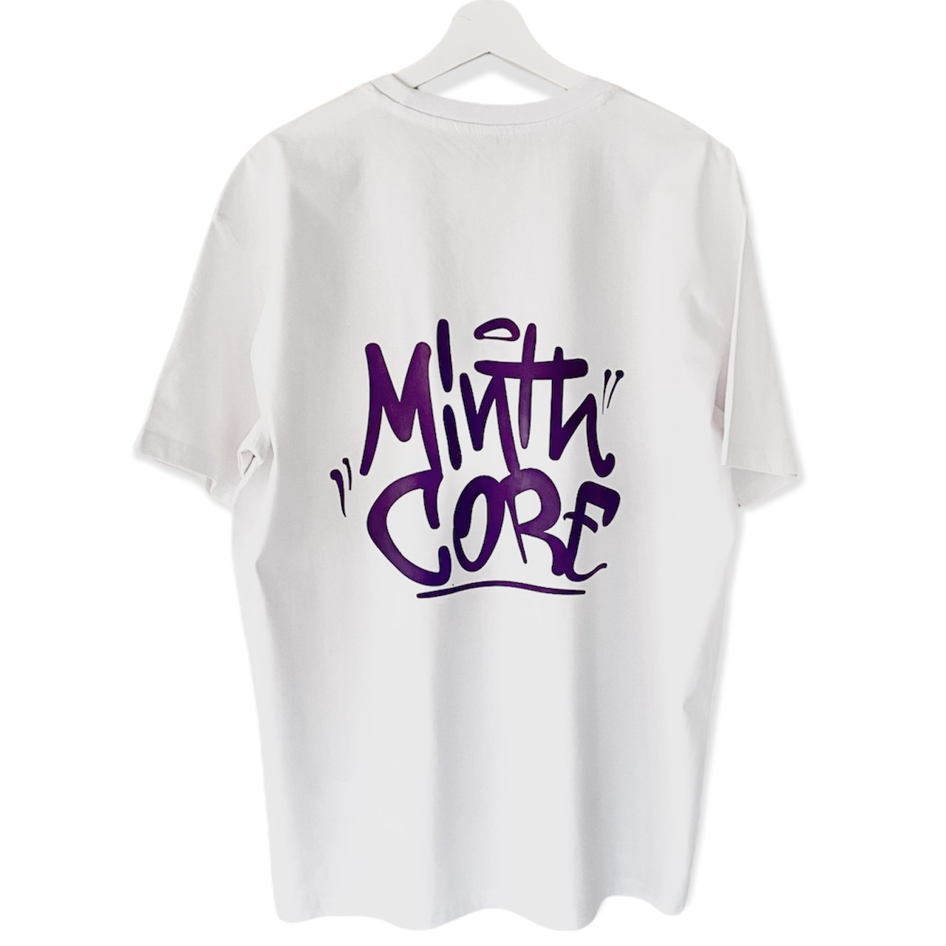T-Shirt Minthcore Calli / White Over sized