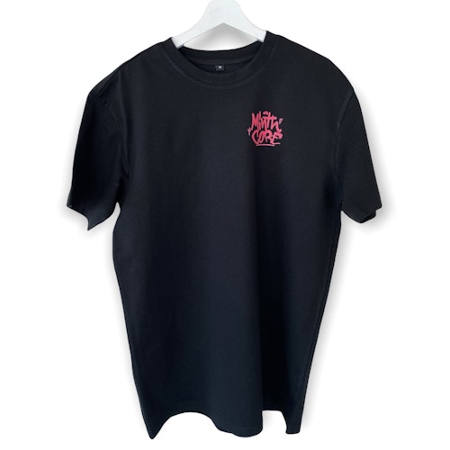 T-Shirt Minthcore Calli x Virus / Black Over sized