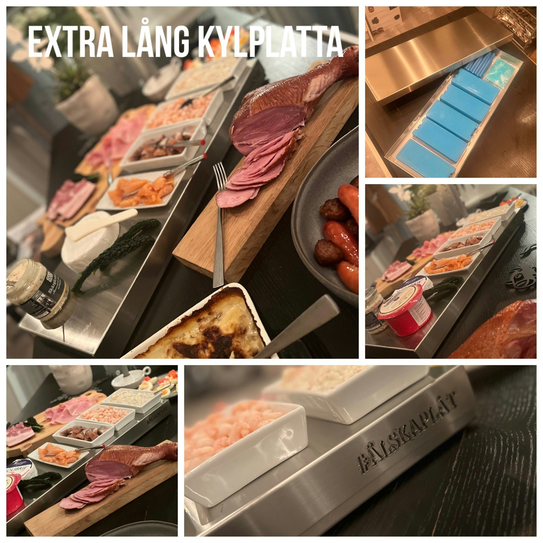 Extra lång kylplatta