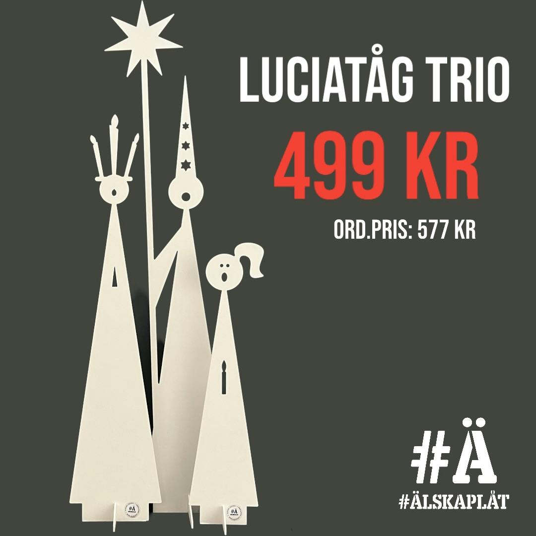 Luciatåg trio
