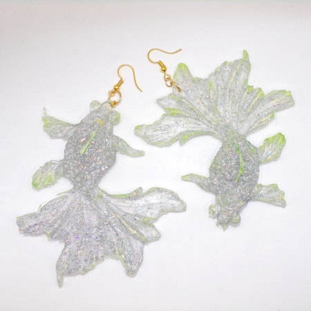 TRUE PHISH discoglitter/silver leaf