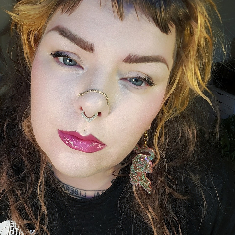 TIGERVRÅL rosa/grön
