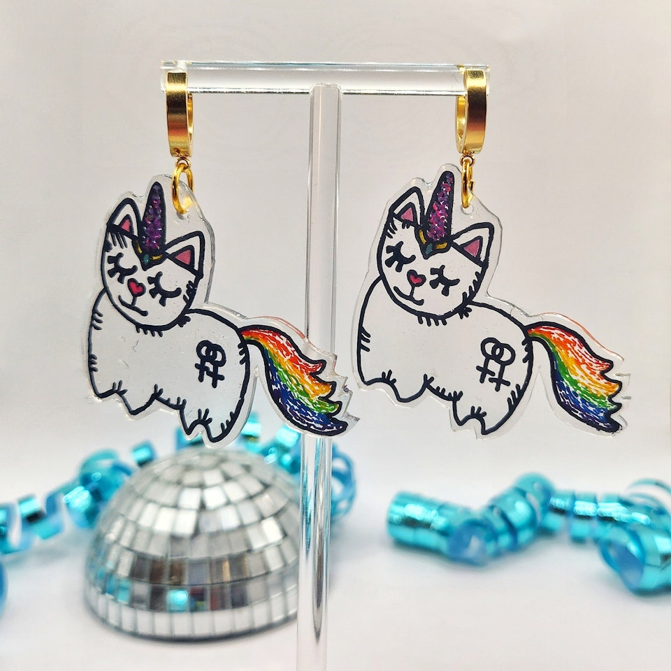 RAINBOW UNITKITTY LEZ GO