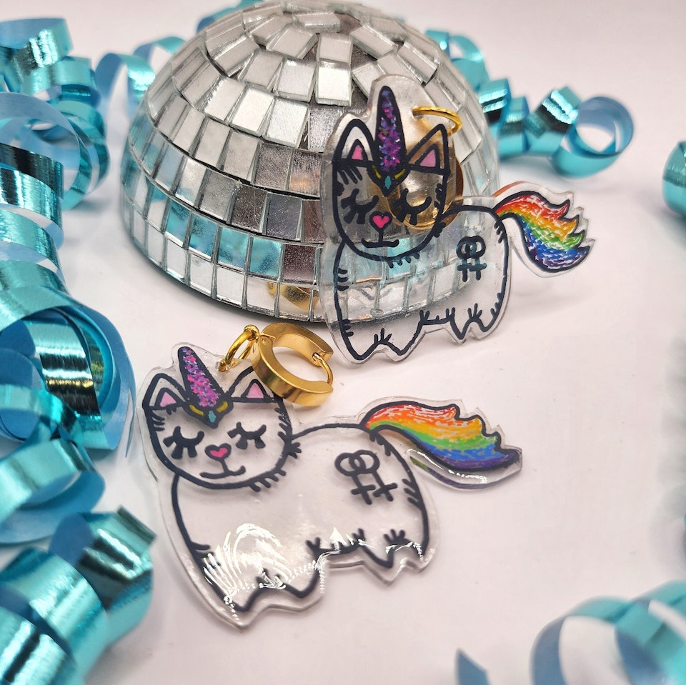 RAINBOW UNITKITTY LEZ GO