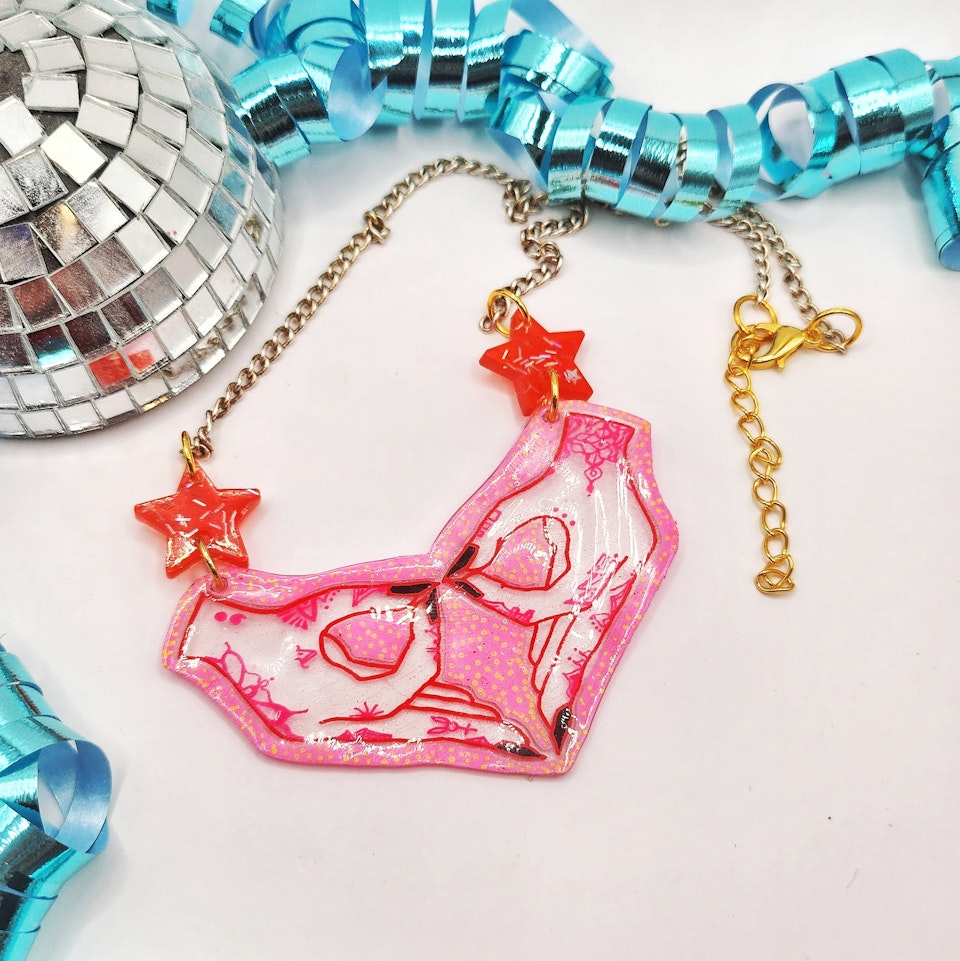 HANDHJÄRTA HALSBAND