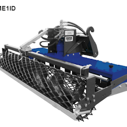 Harv med hydraulisk motor