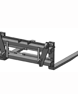 Gaffelställ Hydrauliskt