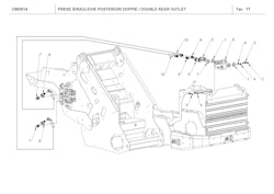 Bakre Hydrauliskt Uttag Dubbelt