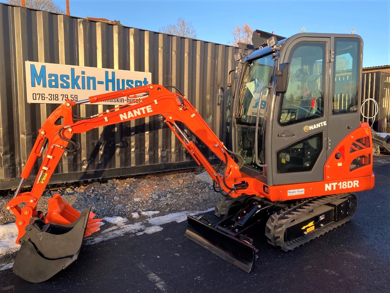Grävmaskin Nante NT18