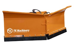 Vikplog 200 cm FK Machinery SMS/Trima fäste inkl släpskor.