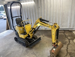 Yanmar SV08-1A Minigrävare / Bandbreddning