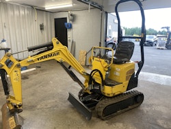 Yanmar SV08-1A Minigrävare / Bandbreddning