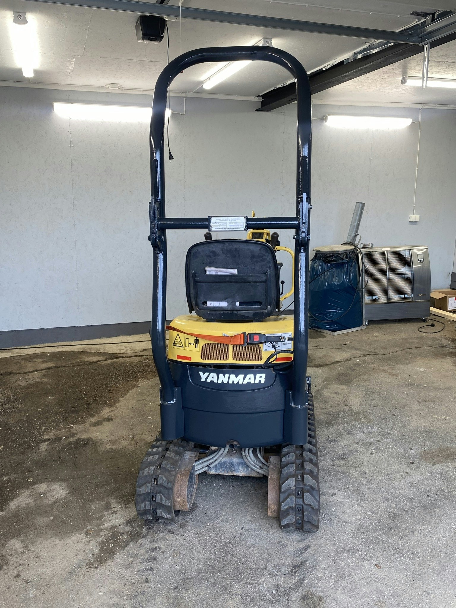 Yanmar SV08-1A Minigrävare / Bandbreddning