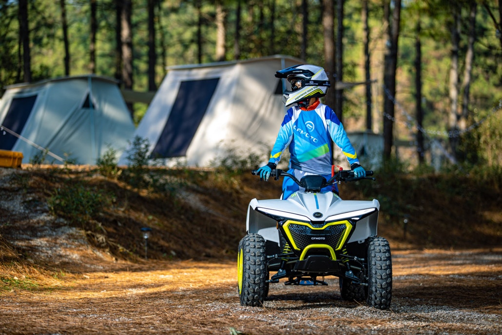 CF Moto EV110 Grön
