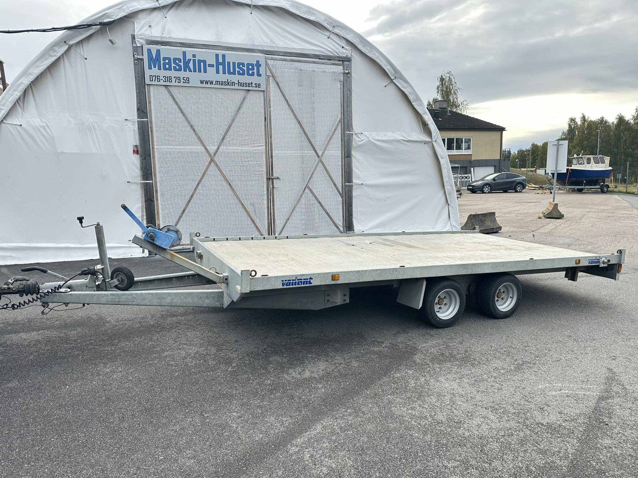 Maskinsläp Variant 3000kg SÅLD