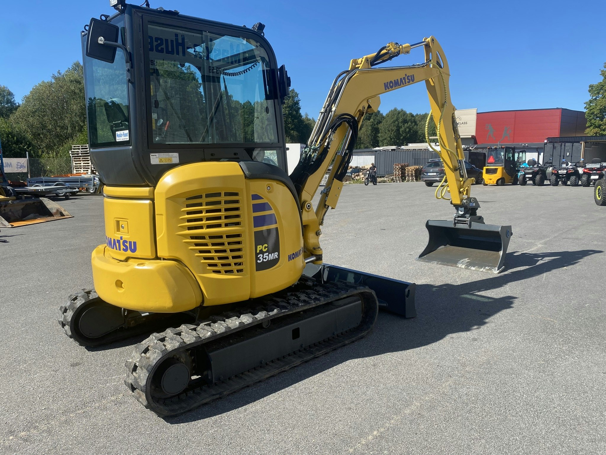 Komatsu PC35MR-5 / 3,7 T --SÅLD--