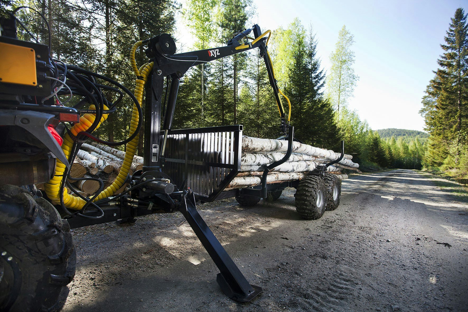 Kranvagn / Timmervagn XYZ 320