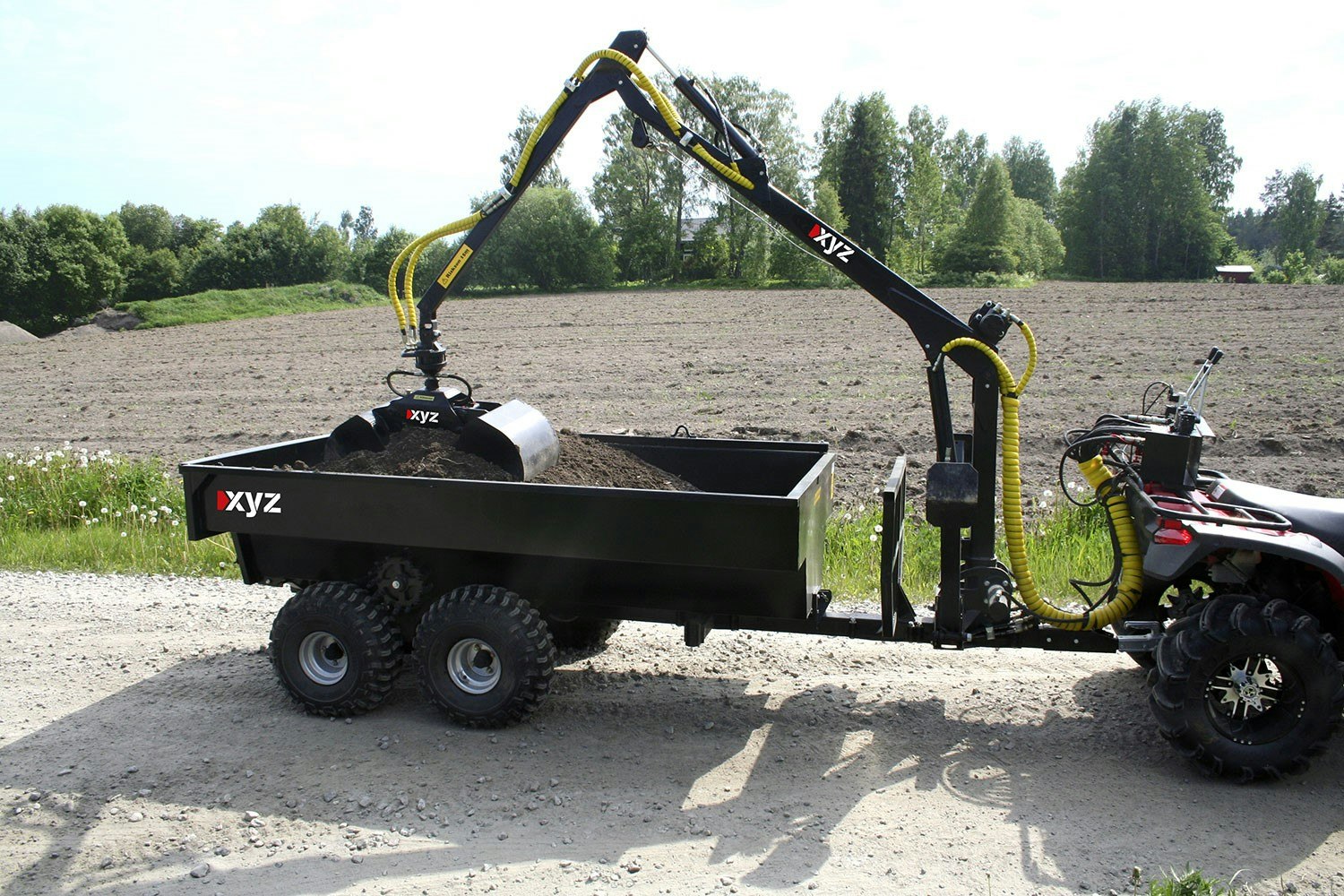 Kranvagn / Timmervagn XYZ 320