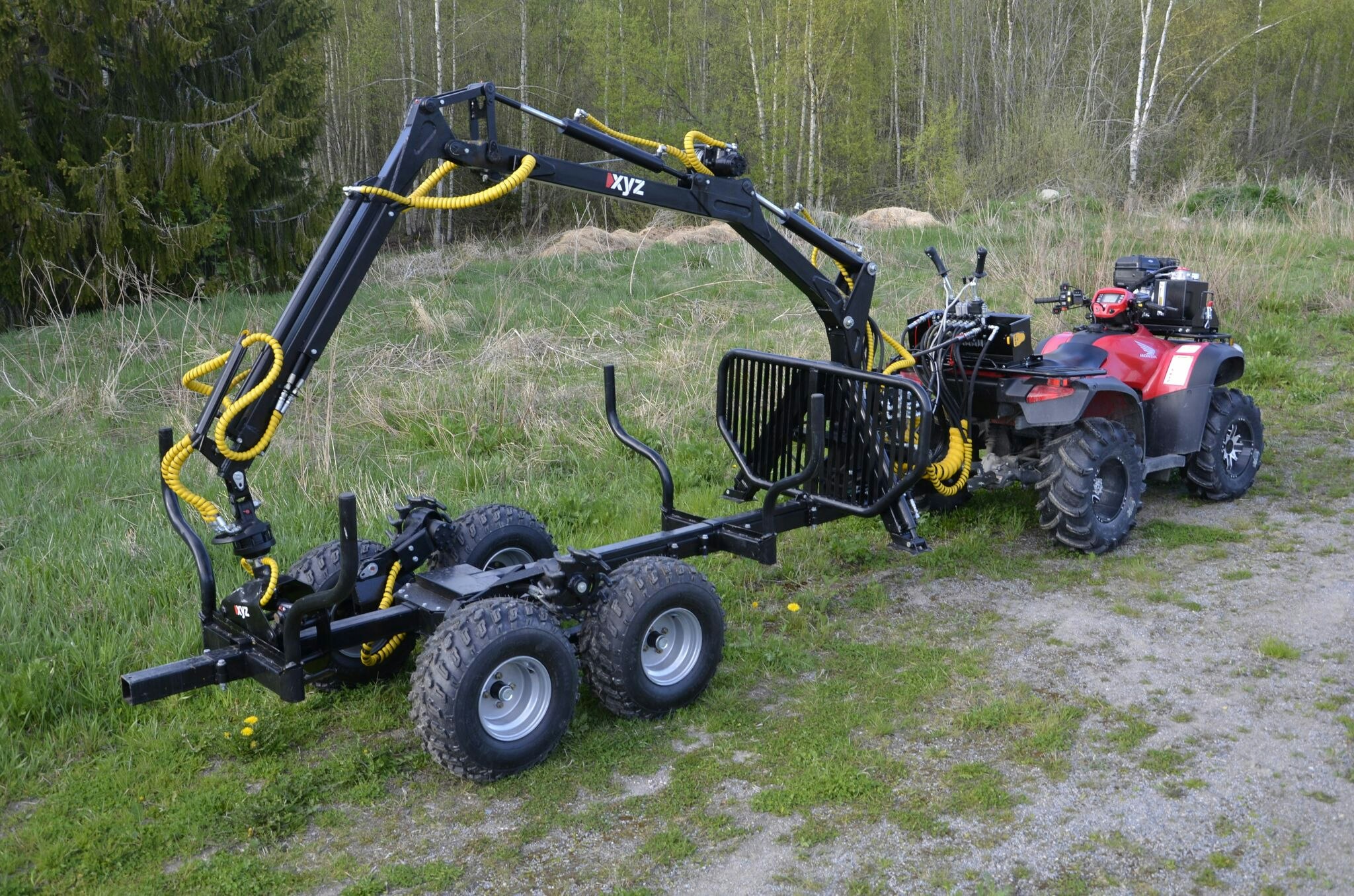 Kranvagn / Timmervagn XYZ 320