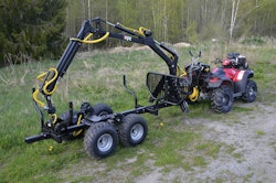Kranvagn / Timmervagn XYZ 320