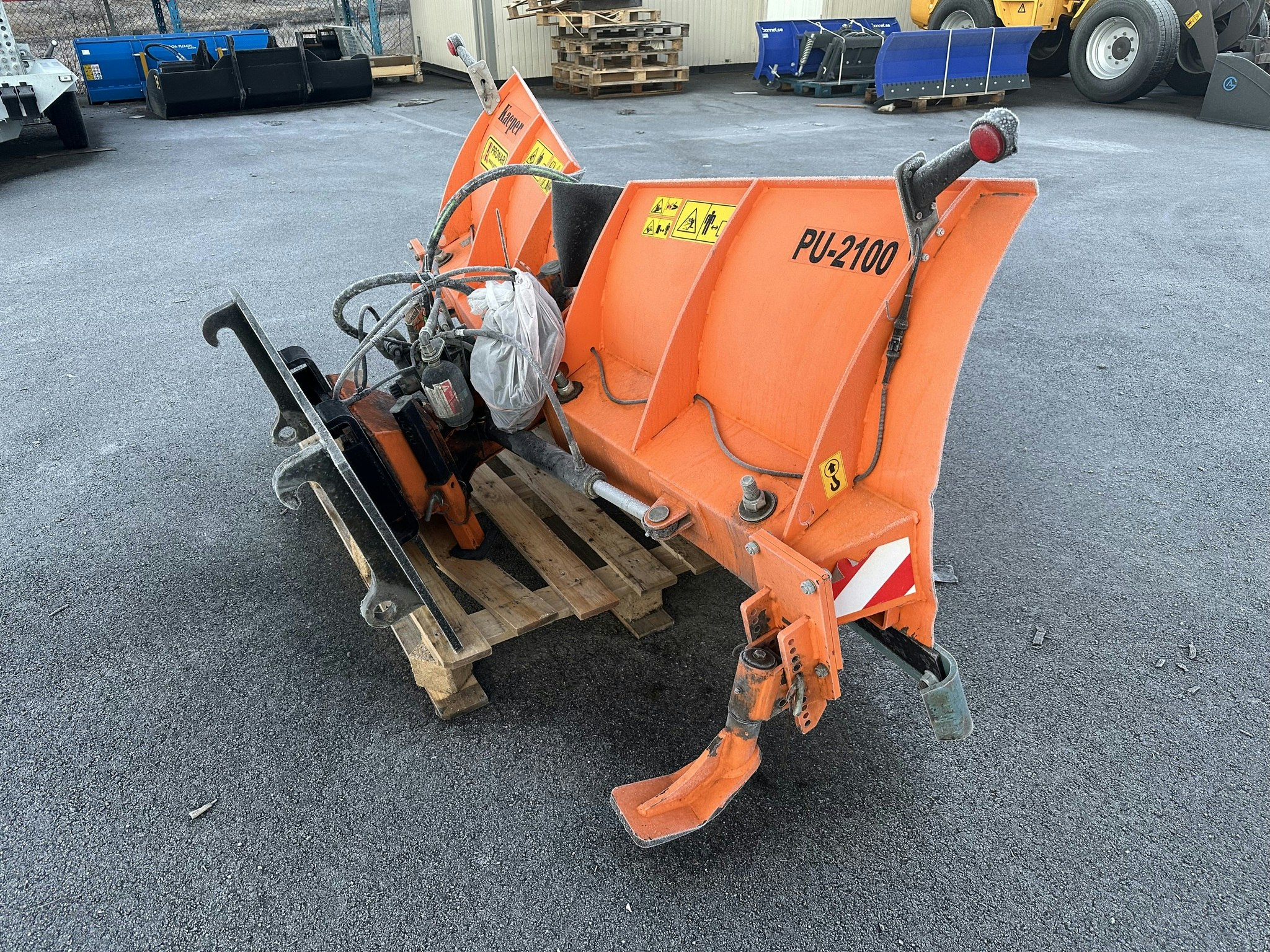 Vikplog Pronar PU-2100 Volvo L30 mfl
