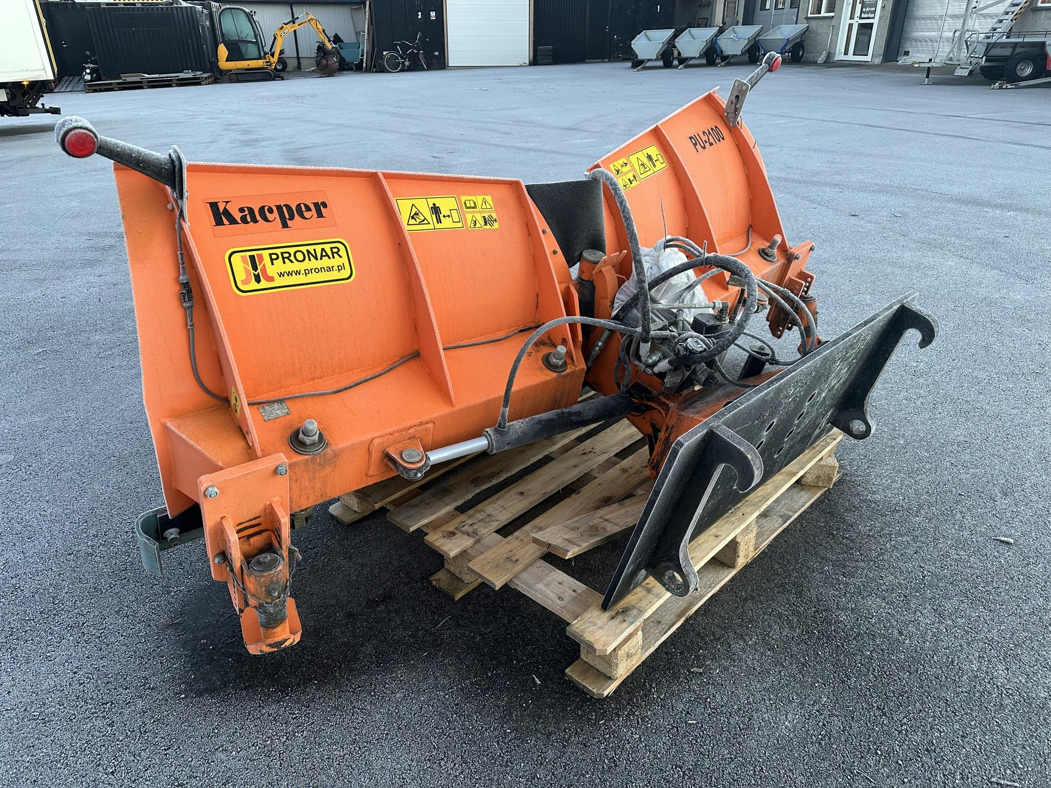 Vikplog Pronar PU-2100 Volvo L30 mfl