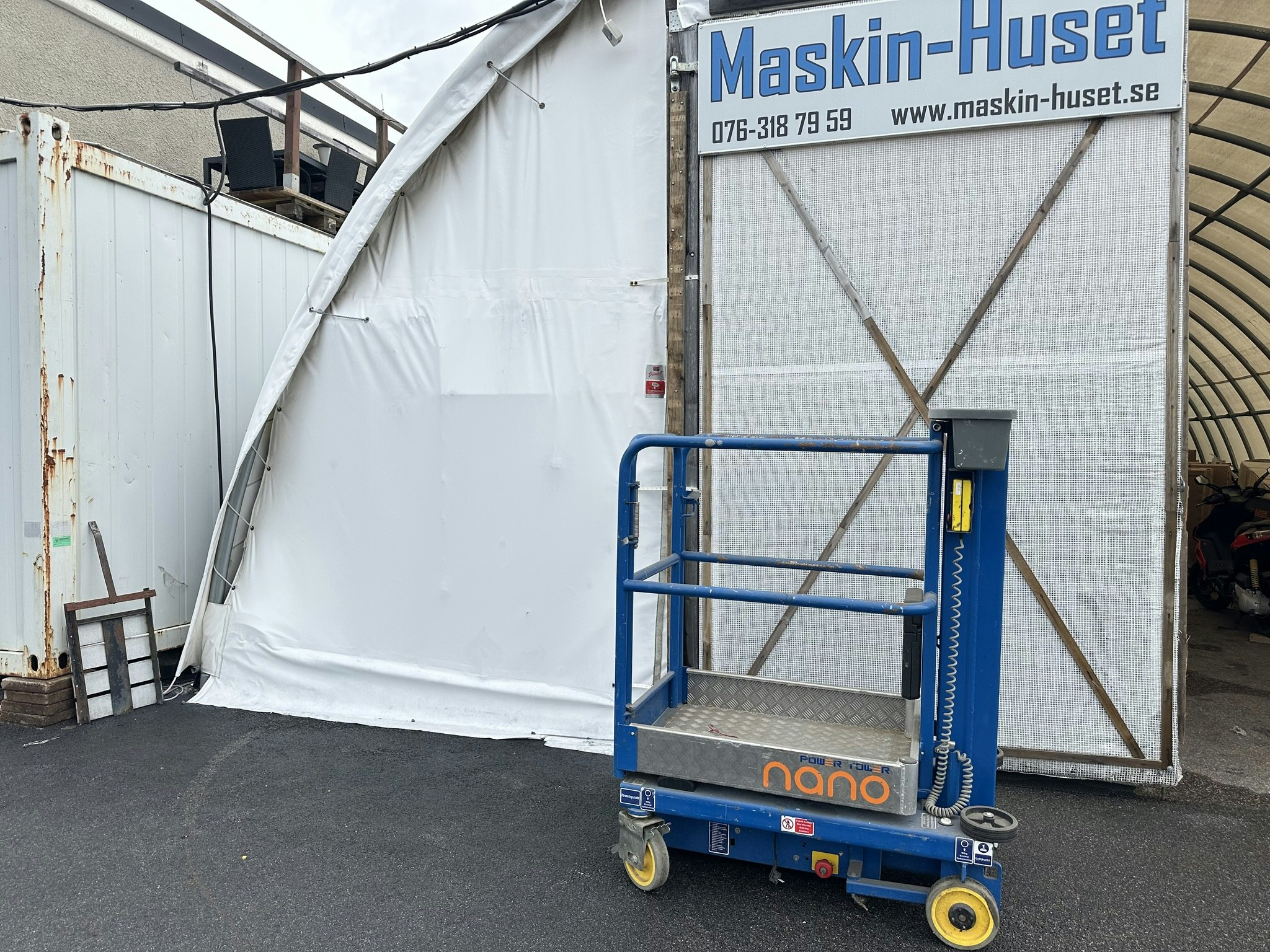 Pelarlift Nano batteri / El 4,5m