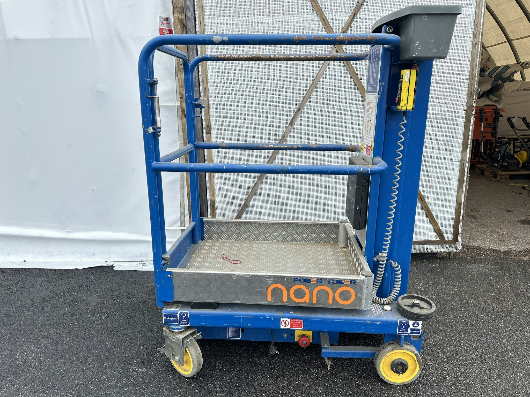 Pelarlift Nano batteri / El 4,5m