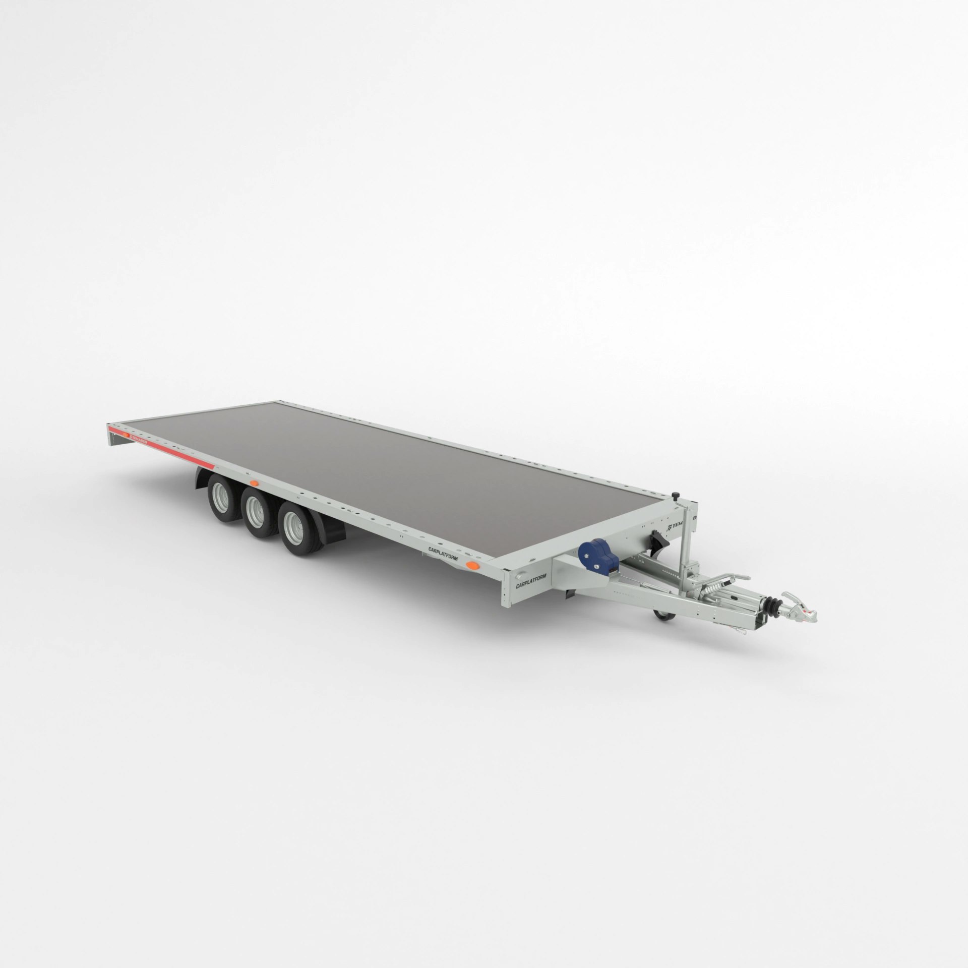 Plattformssläp 6021/3 S 3,5Ton LED lampor