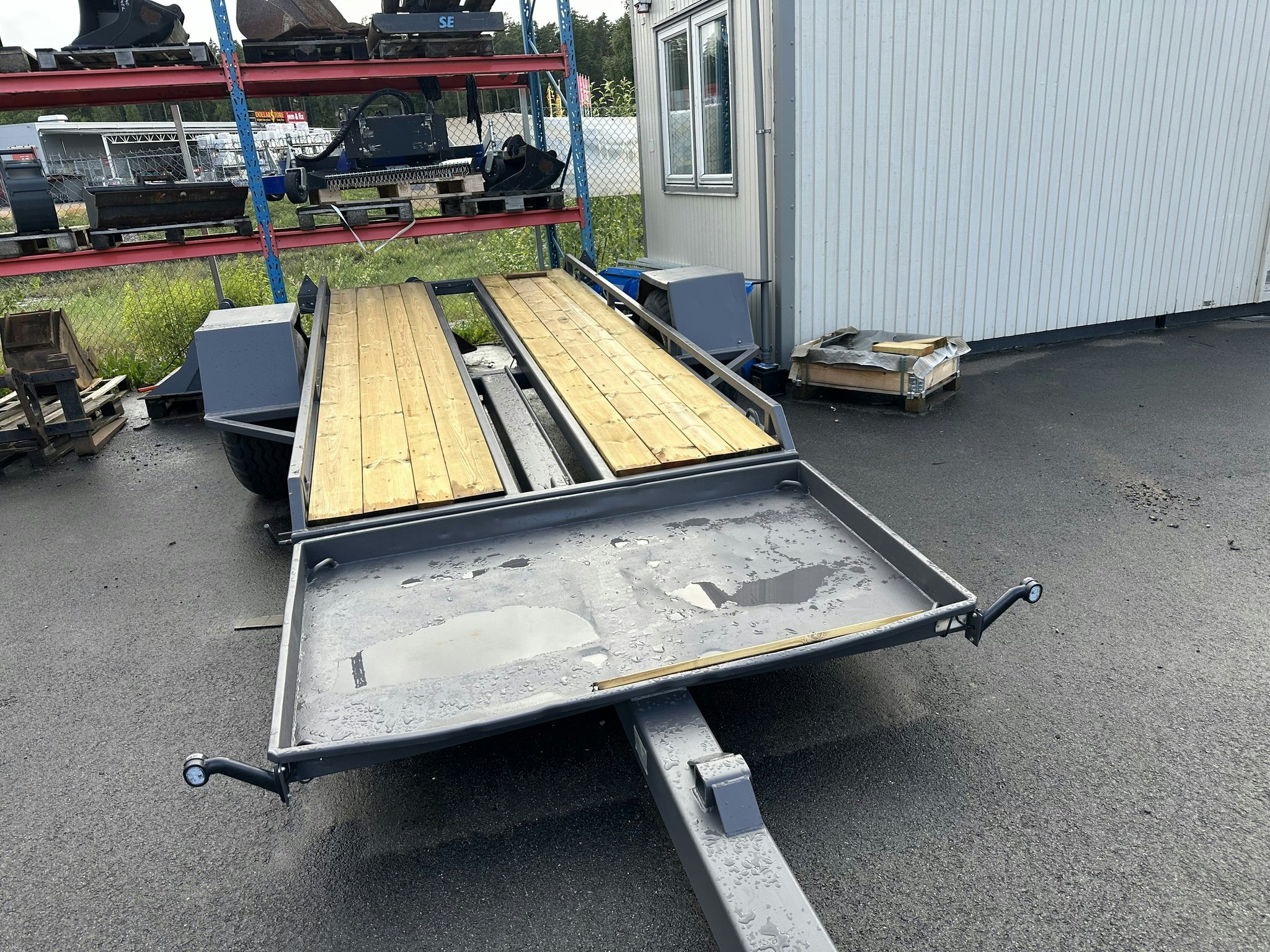 Maskintransport med tipp / 4,5ton
