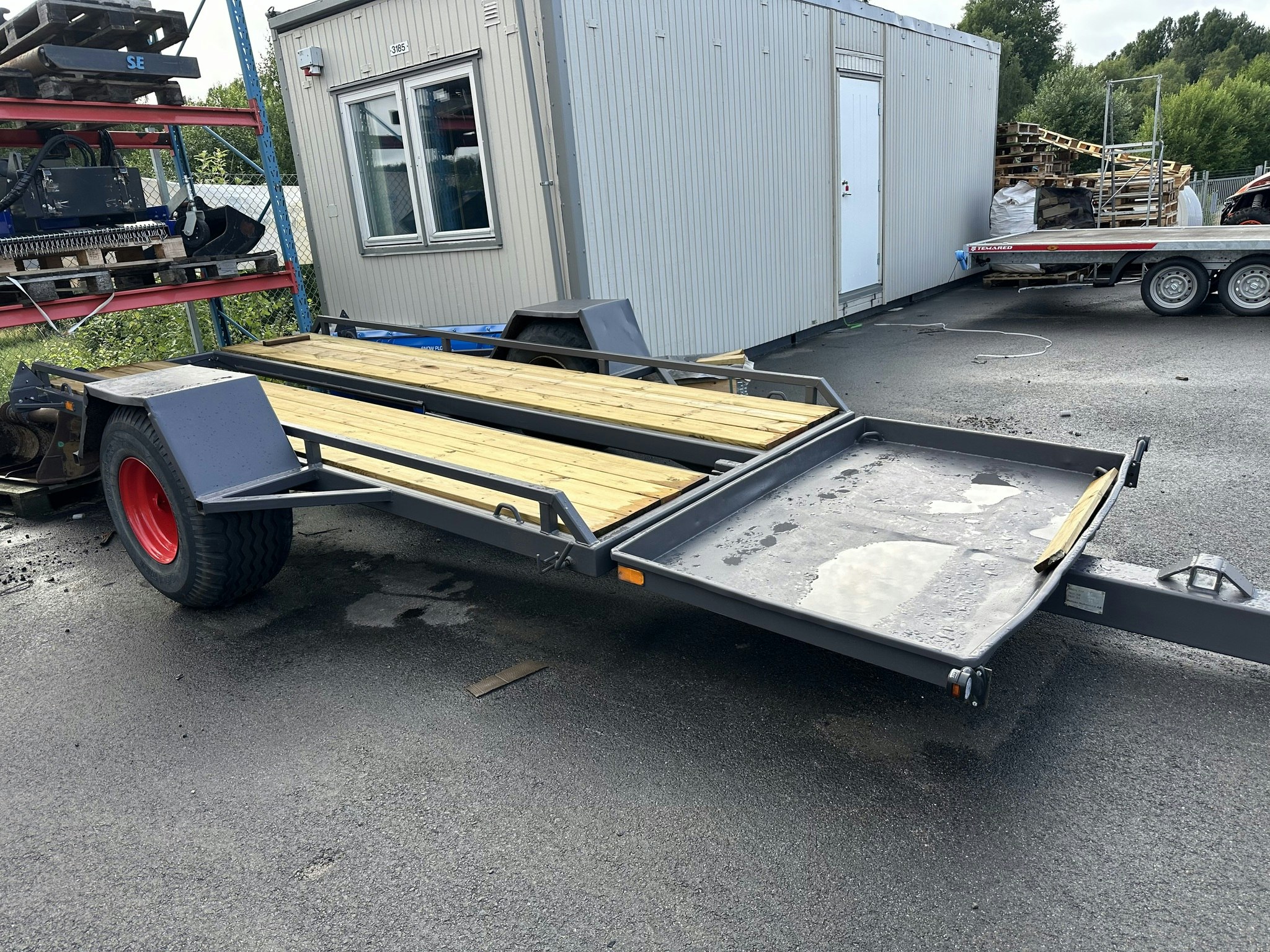 Maskintransport med tipp / 4,5ton