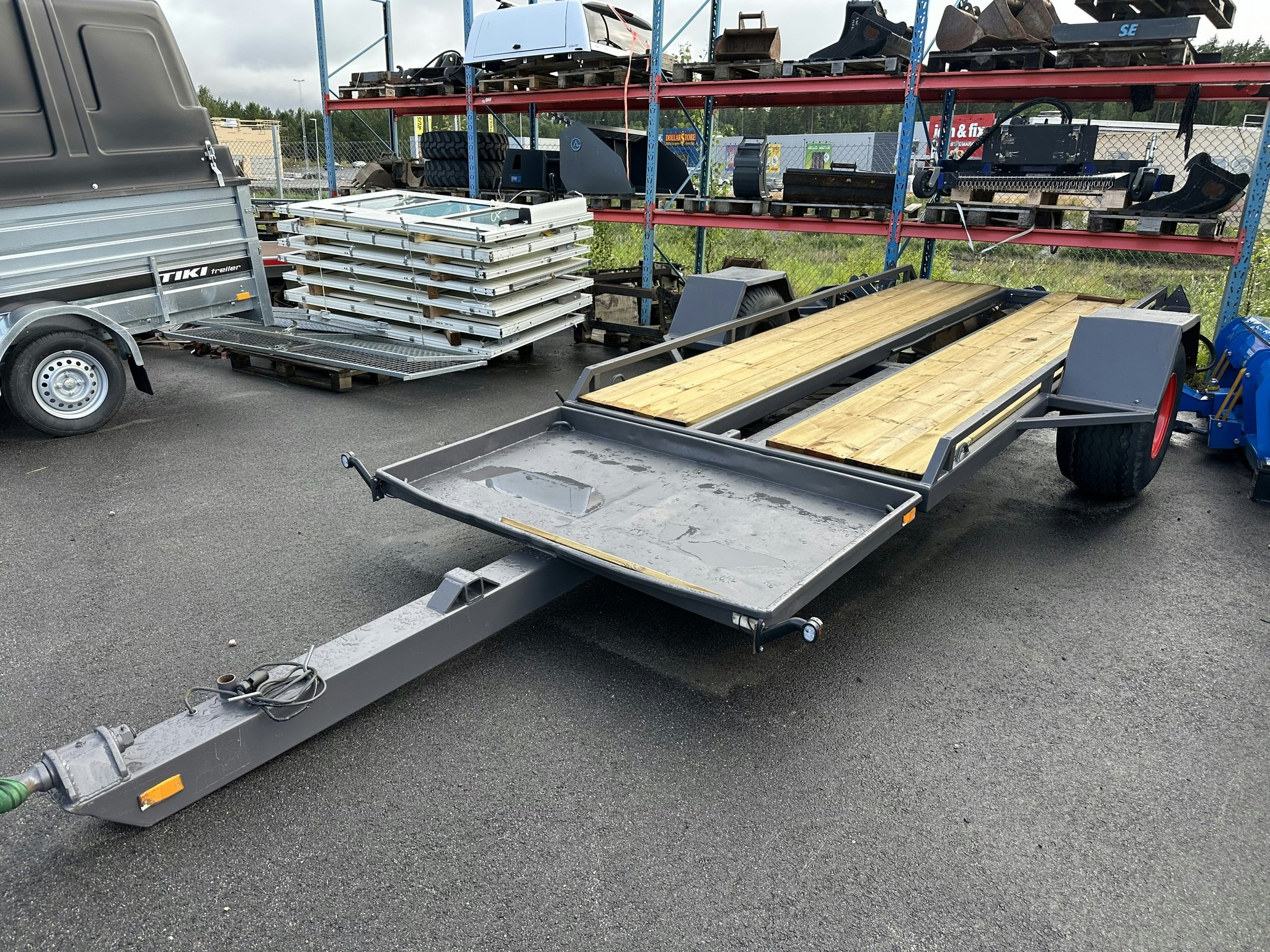 Maskintransport med tipp / 4,5ton