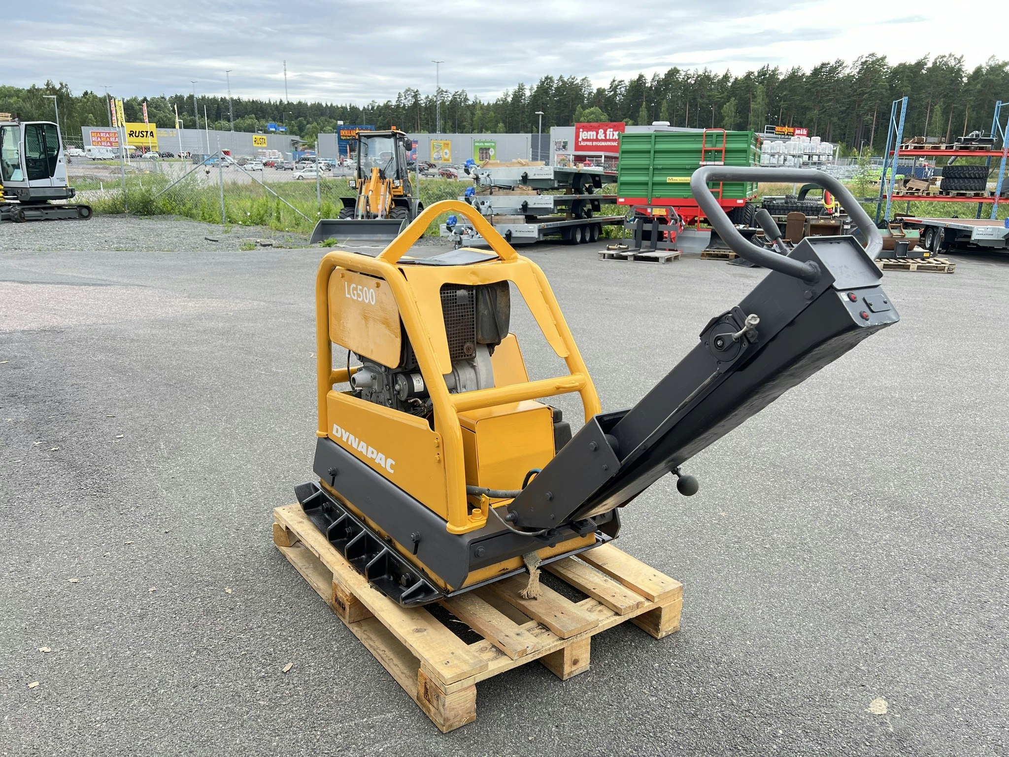 Markvibrator / vibroplatta Dynapac LG500