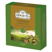 Ahmad Tea Vihreä Tee Kardemummalla teepussi 100 kpl