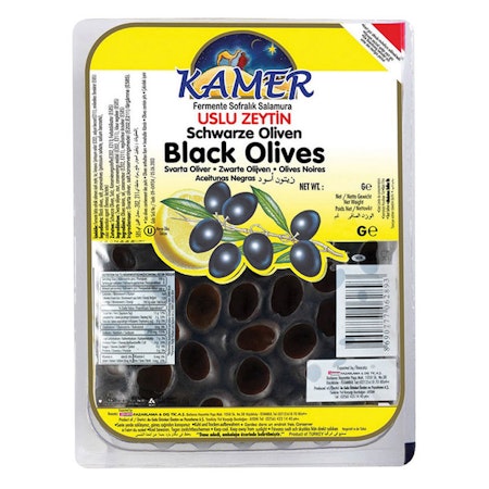 Mustat oliivit - Siyah Zeytin 800g