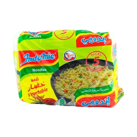 Vegetable Flavored Instant Noodles 5-pack