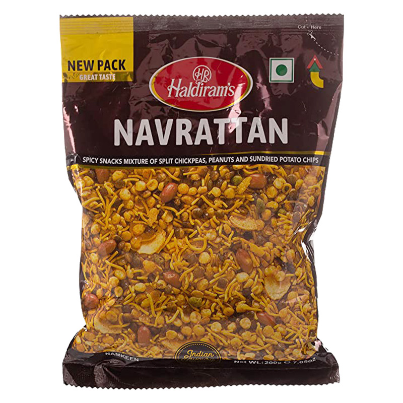 Navrattan - Kikherne Maapähkinä Perunalastut 200g