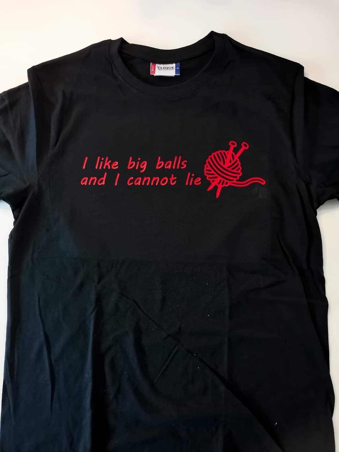 T-skjorte - I like big balls and I cannot lie