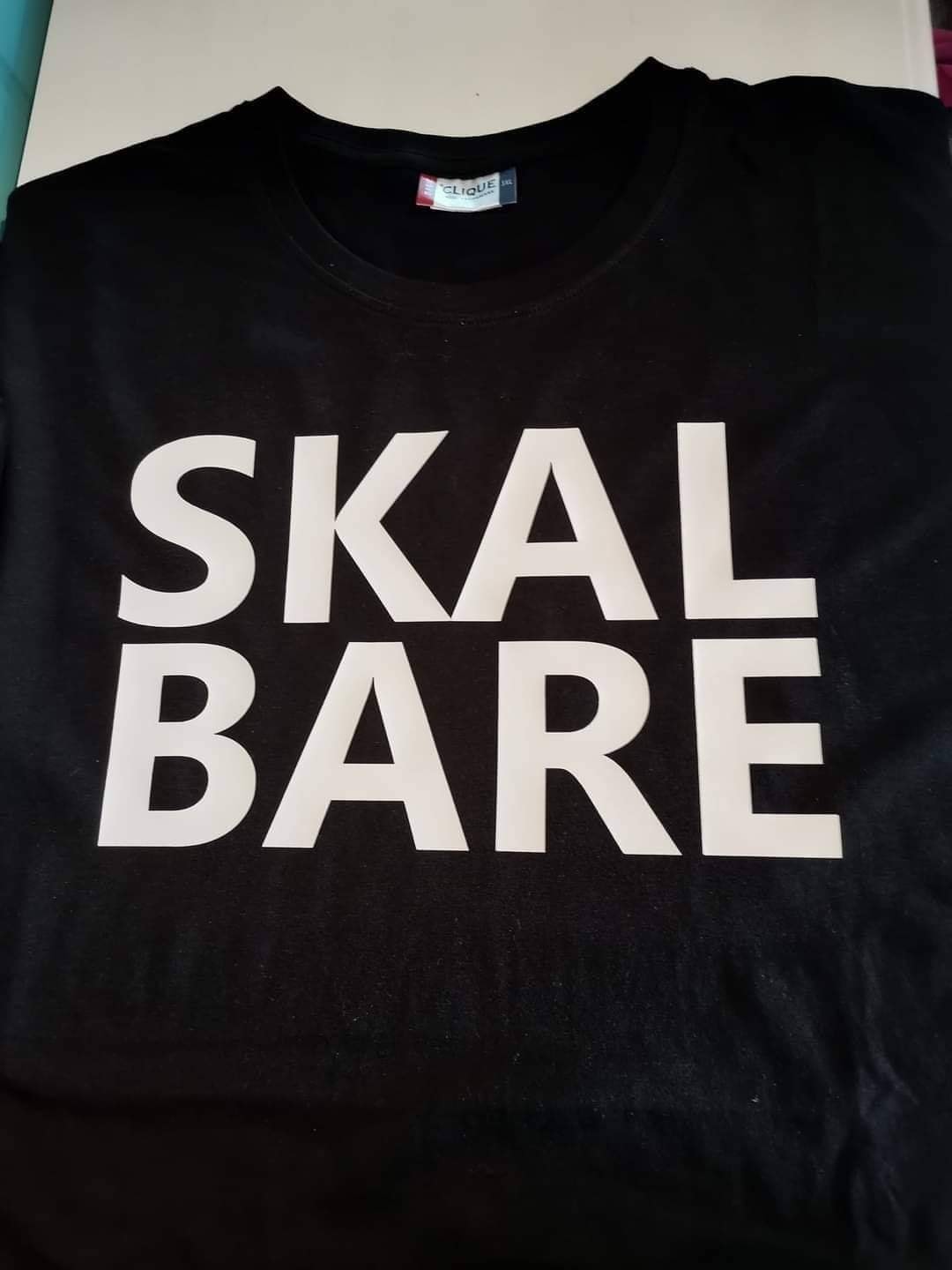 T-skjorte - SKAL BARE