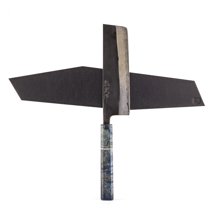 Black Geometric Knife Holder